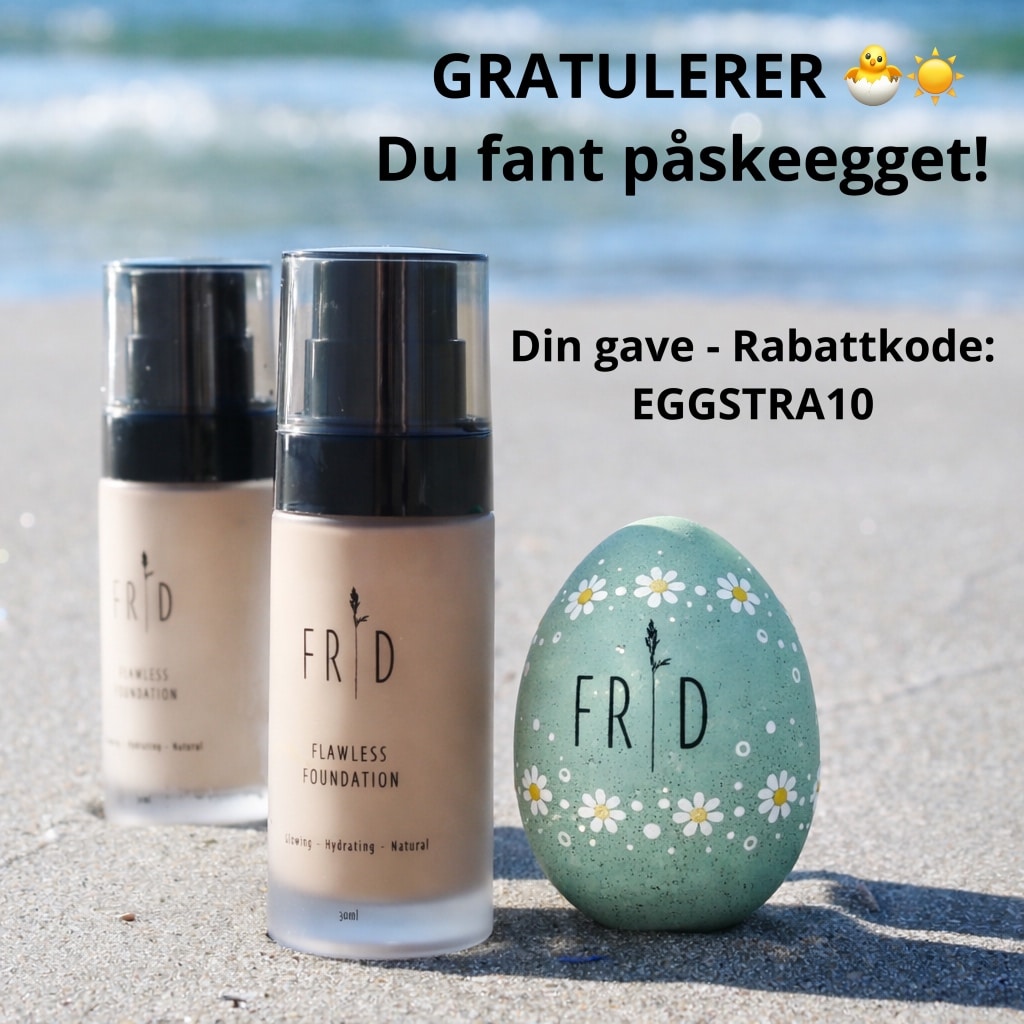 flawless foundation for sensitive hud hudpleie og sminke frid cosmetics