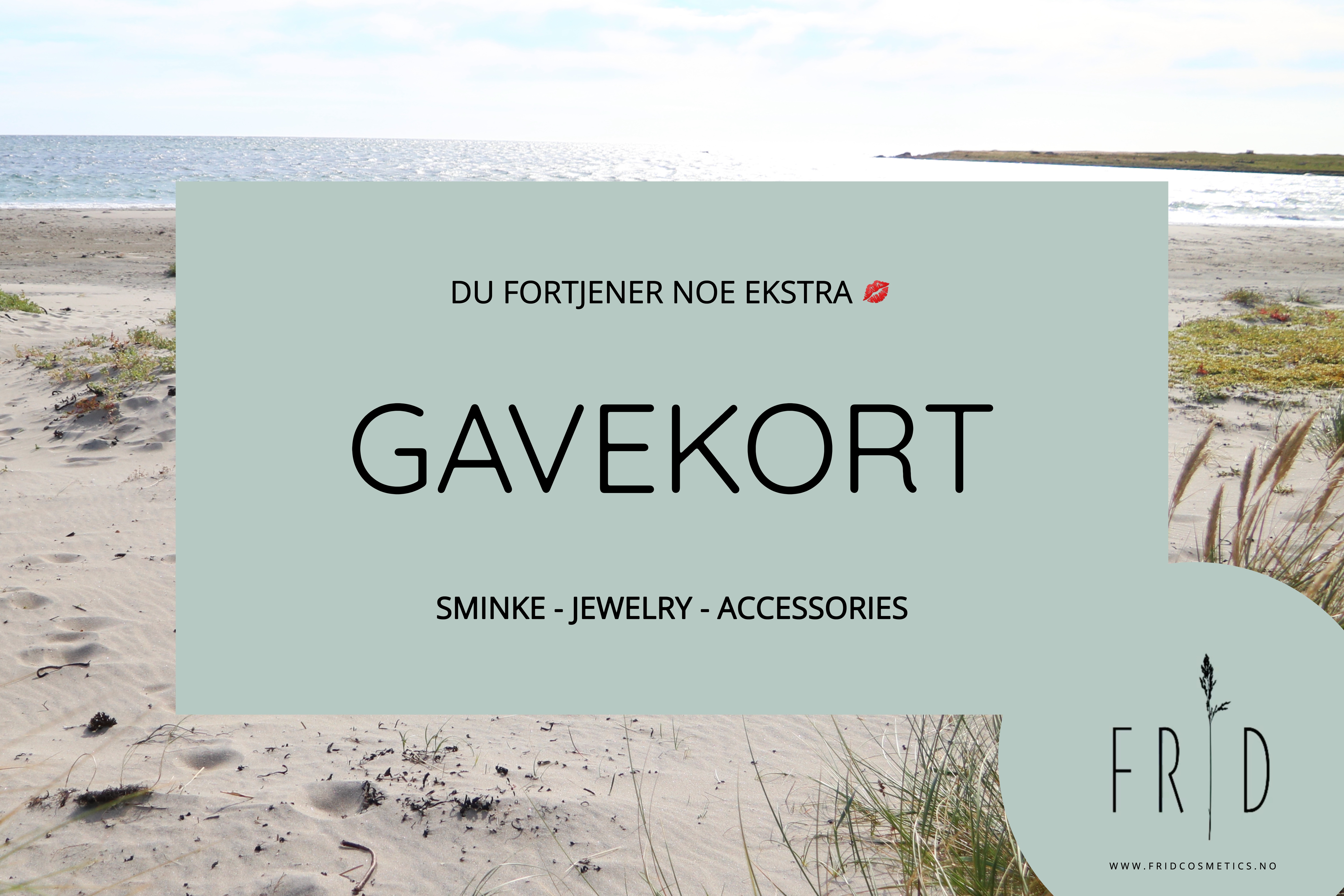 gavekort frid cosmetics