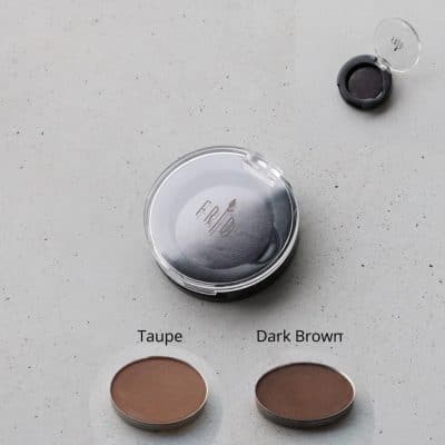 FRID Øyebrynsskygge i taupe og dark brown