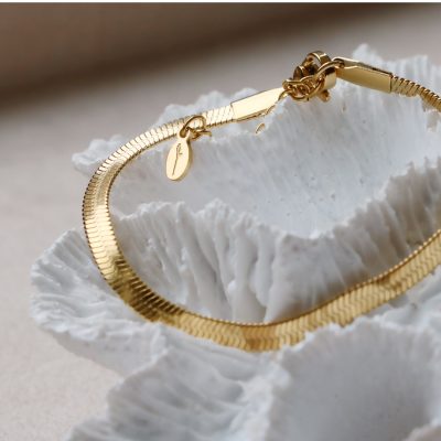 smykker armbånd frid cosmetics dune armbånd 18 k gull