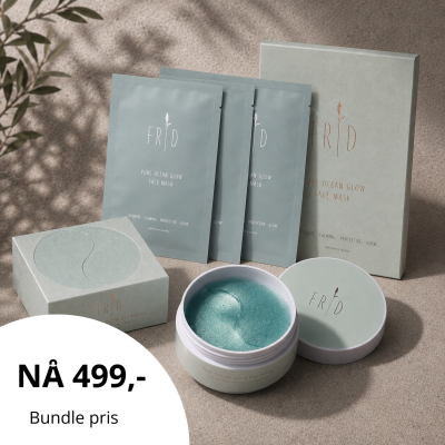 FRID hudpleiepakke med face mask og eye patches
