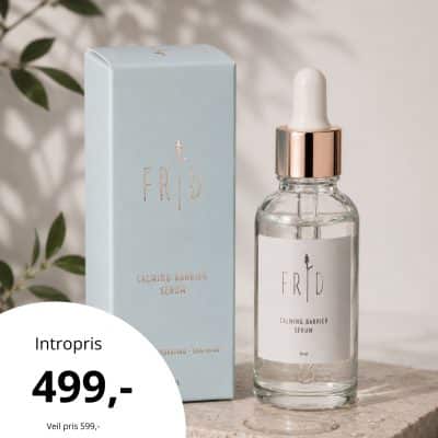 beroligende serum for sensitiv hud frid cosmetics centella